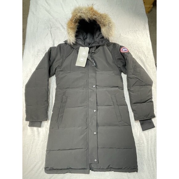 Canada Goose Shelburne Parka New With Tags Black Women’s Large - Picture 10 of 16